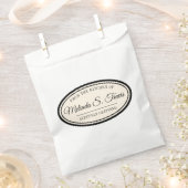 Bordure ovale de la cuisine des sacs Favor (Coupé)