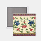 Bordure papier peint vintage - Magnet (Recto/Verso)