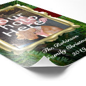 Bordure photo de jour férié personnalisée, Cadre G (Coin)