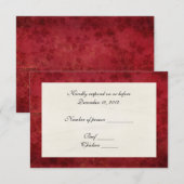 Bordure rouge RSVP (Devant / Derrière)