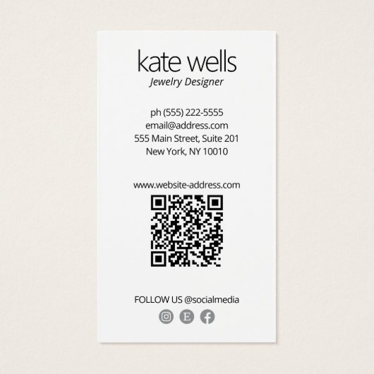 Bordure simple beige taupe Argent (Dos)