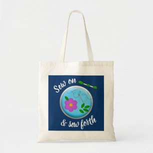 Borduren met Naaien en Naai Voort Borduren Foto Tote Bag
