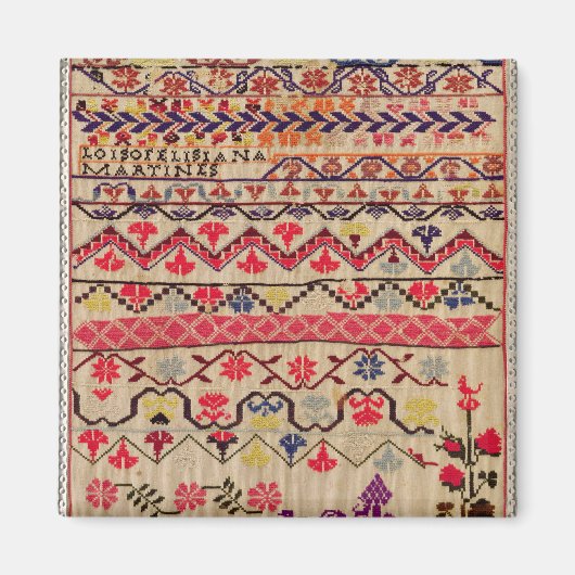 Borduurmonsternemer Magneet (Voorkant)