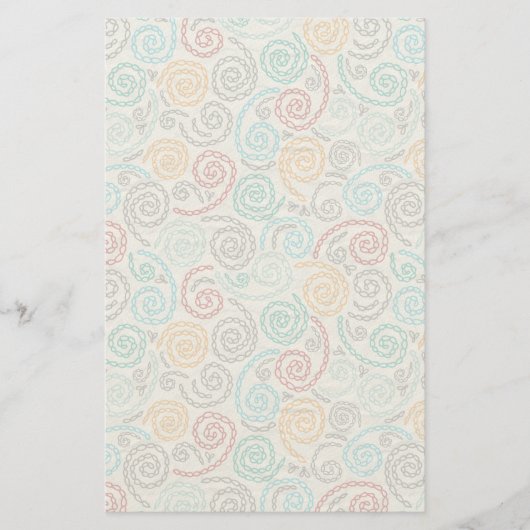 Borduurvormig fancy samengevoegd papier (Voorkant)