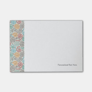 Borduurvormig fancy samengevoegd papier post-it® notes