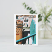 Borduurwandligging in Oceanside, CA. Briefkaart (Staand voorkant)