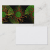 Borduurwerelden Visitekaartje (Voorkant / Achterkant)