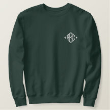 Borduurwerk gepersonaliseerde monogram Initialen