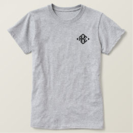 Borduurwerk gepersonaliseerde monogram Initialen Geborduurd Dames Poloshirt