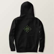 Borduurwerk gepersonaliseerde monogram Initialen