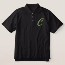 Borduurwerk Monogram Letter C Initiaal