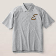 Borduurwerk Monogram Letter E Initiaal