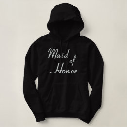 Borduurwerkster van Honor Hoodie