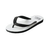 Bore off Monday's Sarcastic flipp flops Kinder Teenslippers (Schuin)