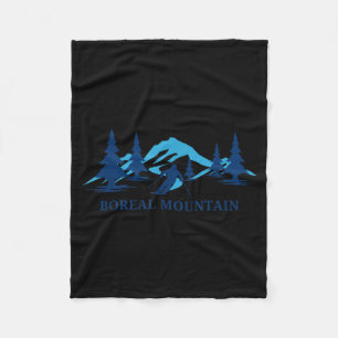 Boreaal berg californië skigebied skiën skiër fleece deken