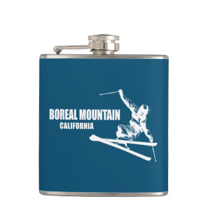 Boreal Mountain California skiër Heupfles