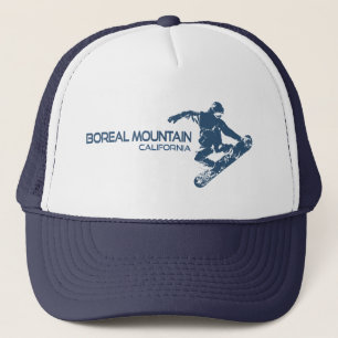 Boreal Mountain California snowboarder Trucker Pet