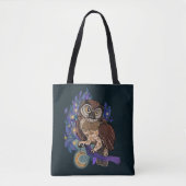 Boreale Night Tree Owl Canvas tas (Voorkant)
