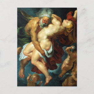 Boreas ontvoert Oreithya - Rubens Briefkaart