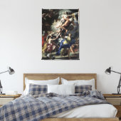 Boreas ontvoert Oreithyia Canvas Afdruk (Insitu (Slaapkamer))