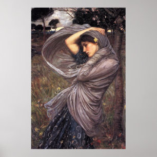 BoREAs, van John William Waterhouse, 1903 Poster