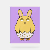 Bored Bunny Chick (Recto)