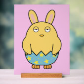 Bored Bunny Chick 04 Acryl Bord (Neutraal)