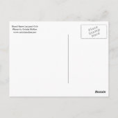 Bored Sneeuwluipkuil Briefkaart (Achterkant)