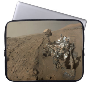 Boren Mars Curiosity Rode Marslandschap Laptop Sleeve