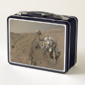 Boren Mars Curiosity Rood Mars Landschap (Achterkant)