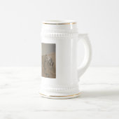 Boren Mars Curiosity Rood Mars Landschap Bierpul (Voorkant rechts)