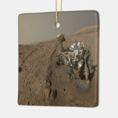 Boren Mars Curiosity Rood Mars Landschap Keramisch Ornament (Links)