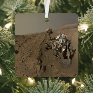 Boren Mars Curiosity Rood Mars Landschap Metalen Ornament