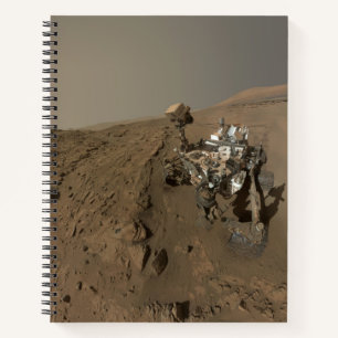 Boren Mars Curiosity Rood Mars Landschap Notitieboek