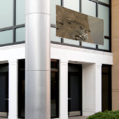 Boren Mars Curiosity Rood Mars Landschap Spandoek (Buitenkant Gebouw)