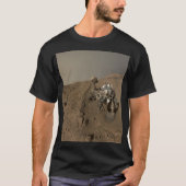 Boren Mars Curiosity Rood Mars Landschap T-shirt (Voorkant)