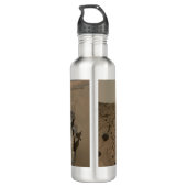 Boren Mars Curiosity Rood Mars Landschap Waterfles (Achterkant)