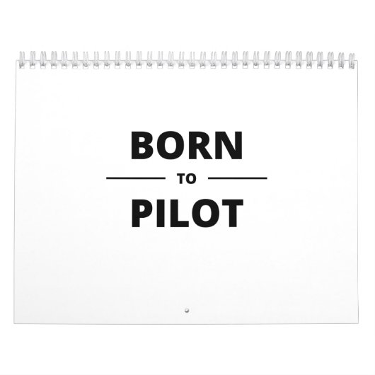BOREN OP PILOT KALENDER (Hoes)