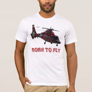 BOREN OP VLIEGTUIG - HH-65 T-SHIRT