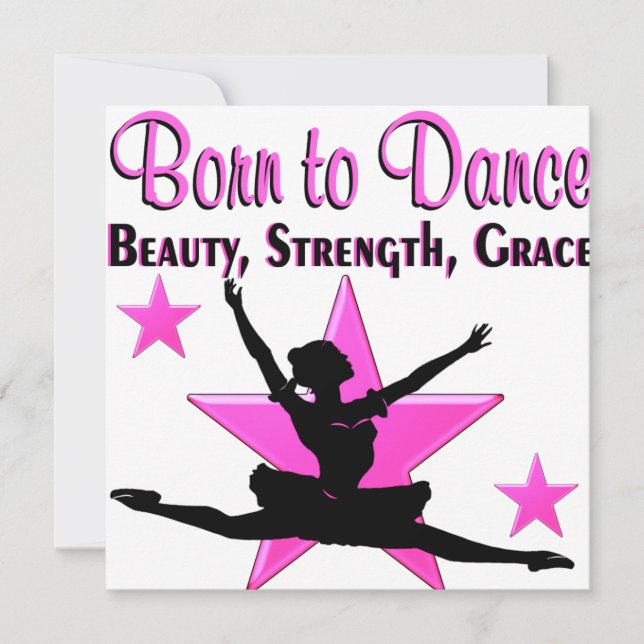 BOREN TOT DANCE (Voorkant)