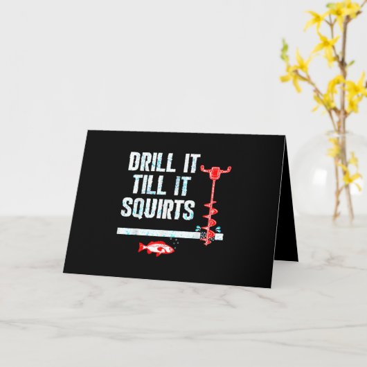 Boren tot het uitspant schimmelijs Vist Kaart (Gele Bloem)