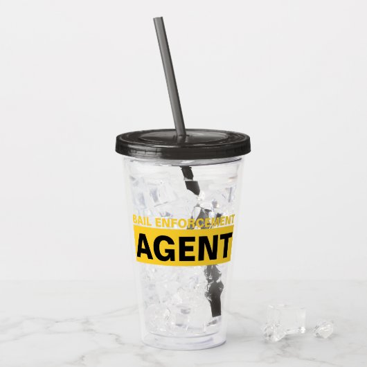 Borg Agent Acryl Drinkbeker (Voorkant ijs)