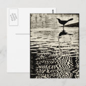 Borg met reflectie op water - Briefkaart (Voorkant / Achterkant)