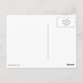 Borg met reflectie op water - Briefkaart (Achterkant)