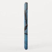 Borg op Aqua Case-Mate iPhone Case (Achterkant/rechts)