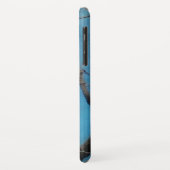 Borg op Aqua Case-Mate iPhone Case (Achterkant/links)