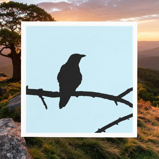 Borg op een filiaal servetten