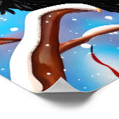 Borg op filiaal poster (Hoek)