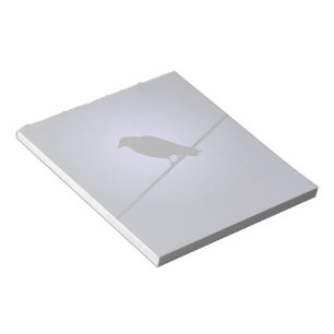 Borg op telefoonkabel notitieblok