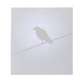 Borg op telefoonkabel notitieblok (Voorkant)